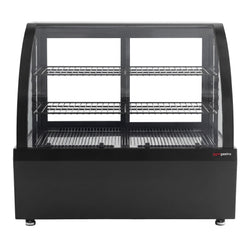 Stołowa witryna chłodnicza – 100 litrów – 705 mm – z 2 półkami – oświetlenie LED