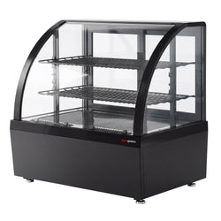 Stołowa witryna chłodnicza – 100 litrów – 705 mm – z 2 półkami – oświetlenie LED