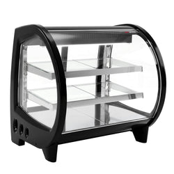 Stołowa witryna chłodnicza – 188 litrów – 718 mm – z 2 półkami – oświetlenie LED