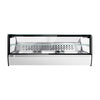 Witryna chłodnicza – stołowa – 1000 x 870 mm – na 3x GN 1/1 – do ryb i mięsa