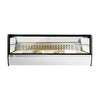 Witryna chłodnicza – stołowa – 1000 x 870 mm – na 3x GN 1/1 – do ryb i mięsa