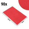(90 szt.) Bieżnik na stół Vienna – adamaszek – 40 x 130 cm – 230 g/m² – czerwony ognisty