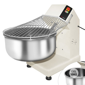 Mikser do ciasta - 130 litrów / 50 kg - ze stałą dzieżą - 400 V - Prime Gastro