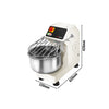 Miesiarka do ciasta – 16 L – 5 kg – 400 V – ze stałą dzieżą