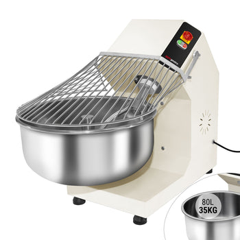 Mikser do ciasta - 80 litrów / 35 kg - ze stałą dzieżą - 400 V - Prime Gastro
