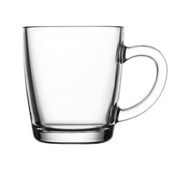 (24 szt.) Kubek szklany do herbaty - AQUA - 340ml - do zmywarki; zestaw 24 szt.