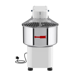 Mikser do ciasta - 22 litry / 18 kg - z stałą dzieżą - funkcja czasomierza