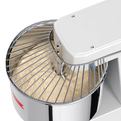 Mikser do ciasta - 33 litry / 25 kg - ze stałą dzieżą - funkcja czasomierza