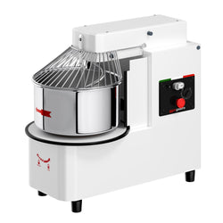 Miesiarka spiralna do ciasta - 22L / 18kg - z wyjmowaną dzieżą - z podnoszoną głowicą - do ciast ciężkich - 400V