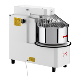 Miesiarka spiralna do ciasta - 22L / 18kg - z wyjmowaną dzieżą - z podnoszoną głowicą - do ciast ciężkich - 400V
