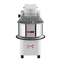 Miesiarka spiralna do ciasta - 22L / 18kg - 2 prędkości - z wyjmowaną dzieżą - z timerem - z podnoszoną głowicą - do ciast ciężkich - 400V