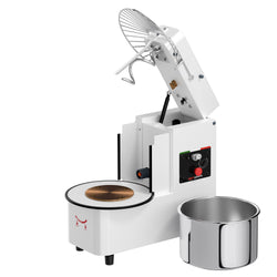 Miesiarka spiralna do ciasta - 33L / 25kg - z wyjmowaną dzieżą - z timerem - z podnoszoną głowicą - do ciast ciężkich - 400V