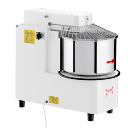 Miesiarka spiralna do ciasta - 33L / 25kg - z wyjmowaną dzieżą - z timerem - z podnoszoną głowicą - do ciast ciężkich - 400V