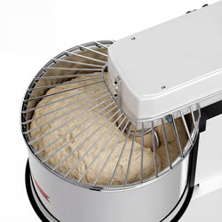 Miesiarka spiralna do ciasta - 42L / 38kg - z wyjmowaną dzieżą - z timerem - z podnoszoną głowicą - do ciast ciężkich - 400V