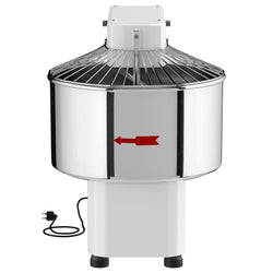 Mikser do ciasta - 53 litry / 44 kg - 2 prędkości - ze stałą dzieżą - funkcja czasomierza