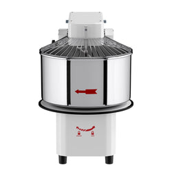 Miesiarka spiralna do ciasta - 53L / 44kg - 2 prędkości - z wyjmowaną dzieżą - z timerem - z podnoszoną głowicą - 400V