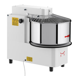 Miesiarka spiralna do ciasta - 53L / 44kg - 2 prędkości - z wyjmowaną dzieżą - z timerem - z podnoszoną głowicą - 400V