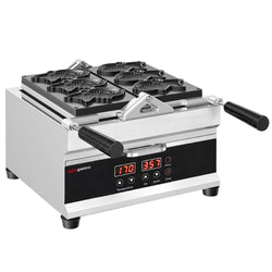 Profesjonalna maszyna do tartaletek – 1,6 kW – w zestawie forma do tartaletek: 3 sztuki w kształcie rybki taiyaki