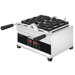 Profesjonalna maszyna do tartaletek – 1,6 kW – w zestawie forma do tartaletek: 3 sztuki w kształcie rybki taiyaki