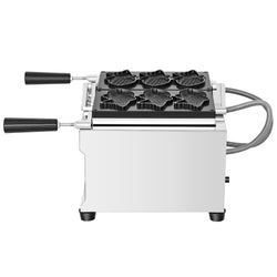 Profesjonalna maszyna do tartaletek – 1,6 kW – w zestawie forma do tartaletek: 3 sztuki w kształcie rybki taiyaki