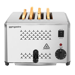 Toster – 1,8 kW – na 4 kromki