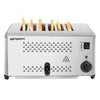 Toster – stal nierdzewna – na 6 kromek – 1,8 kW