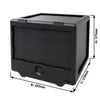 Insulated Food Pan Carrier - Front loading - 100L - for scooters & bicycles - 602x570x575mm