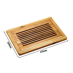 (5 sztuk) Deska do krojenia – drewno akacjowe – 320 x 475 x 20 mm