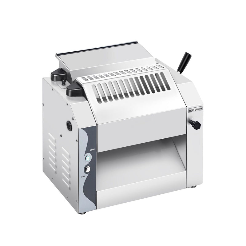 Wałkownica do ciasta - do pizzy Ø250mm i makaronu - grubość ciasta od 0,0mm do 10,0mm