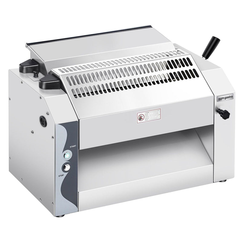 Wałkownica do ciasta - do pizzy Ø420mm i makaronu - grubość ciasta od 0mm do 10mm