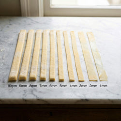 Wałkownica do ciasta - do pizzy Ø250mm i makaronu - grubość ciasta od 0,0mm do 10,0mm