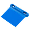 Dough Scraper - Stainless Steel Blade - 168x172mm - Blue - Plastic Handle