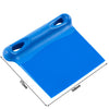 Dough Scraper - Stainless Steel Blade - 168x172mm - Blue - Plastic Handle