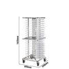 Plate trolley – max. 84 plates – for plates Ø 23–30 cm, image 2 of 5