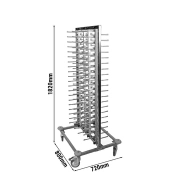 Podwójny dozownik talerzy - do 80 talerzy - Prime Gastro