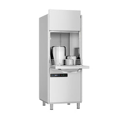 Dwuścienna zmywarka do garnków - cyfrowa - 11,35 kW - z pompą detergentu & nabłyszczacza