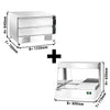 Commercial Undercounter Fridge Freezer - Dual Temperature [-22 to +8°C] - 1230mm - 2 Drawer - 2x GN 1/1 - incl. Chip Scuttle