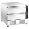 Commercial Undercounter Fridge Freezer - Dual Temperature [-22 to +8°C] - 905mm - 2 Drawer - 4x GN 1/1
