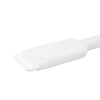 Szpatuła silikonowa - polietylen - 40x100mm - Długość: 1000mm - biały