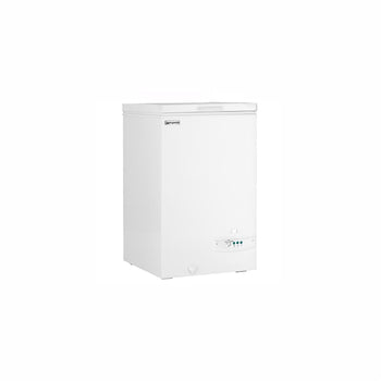 Zamrażarka skrzyniowa - 550 x 595 mm - 100 litrów - plastikowa pokrywa - Prime Gastro