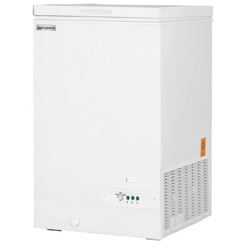 Zamrażarka skrzyniowa - 550 x 595 mm - 100 litrów - plastikowa pokrywa - Prime Gastro