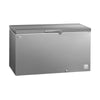 Chest freezer - 1500 mm - 466 litres - stainless steel lid - including partition wall