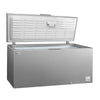 Chest freezer - 1800mm - 534 litres - stainless steel lid - including partition wall
