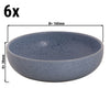 (6 szt.) Talerz głęboki SANDY LOAM – Ø 160 mm – niebieski