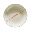 (12 pcs) TEOS | Deep Plate - Porcelain - Ø210mm - Cream
