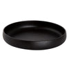 (12 pcs) UNIVERSE | Deep Plate - Porcelain - Ø210mm - Black