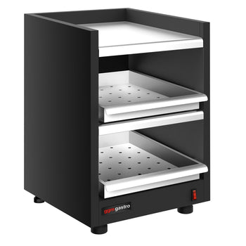 Podgrzewacz do filiżanek - 400W - z 3 półkami - 328x405x511mm - Czarny
