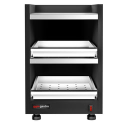 Podgrzewacz do filiżanek - 400W - z 3 półkami - 328x405x511mm - Czarny