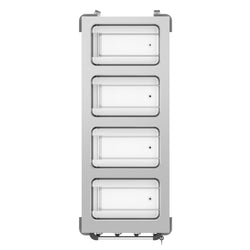 Wózek termiczny do Bemarów - 4 x GN 1/1 - Temperatura każdego zbiornika regulowana oddzielnie