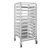 Gastronorm Tray Trolley - Stainless Steel - 17-Level - for 17 x GN 2/1 Trays